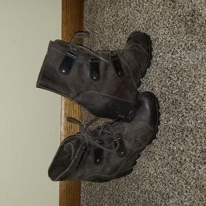 EUC Sorel Joan of Arctic Wedge II Boots, Size 7.5